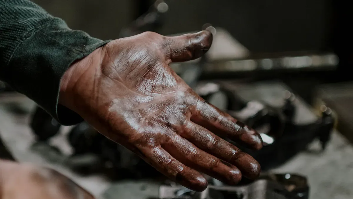 Oil separation in grease