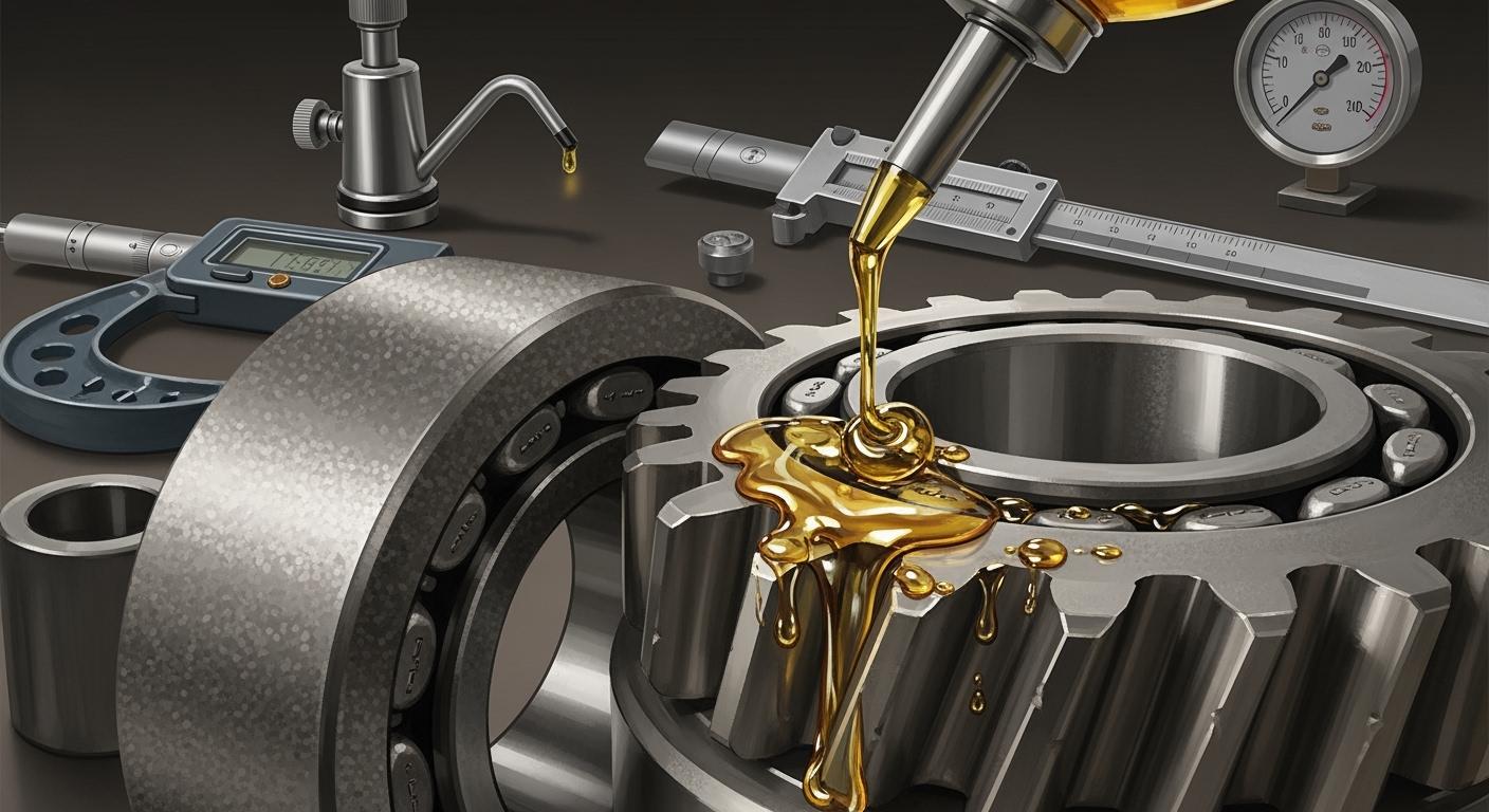 Impregnation and lubrication of metal-based sintered bearings and gears