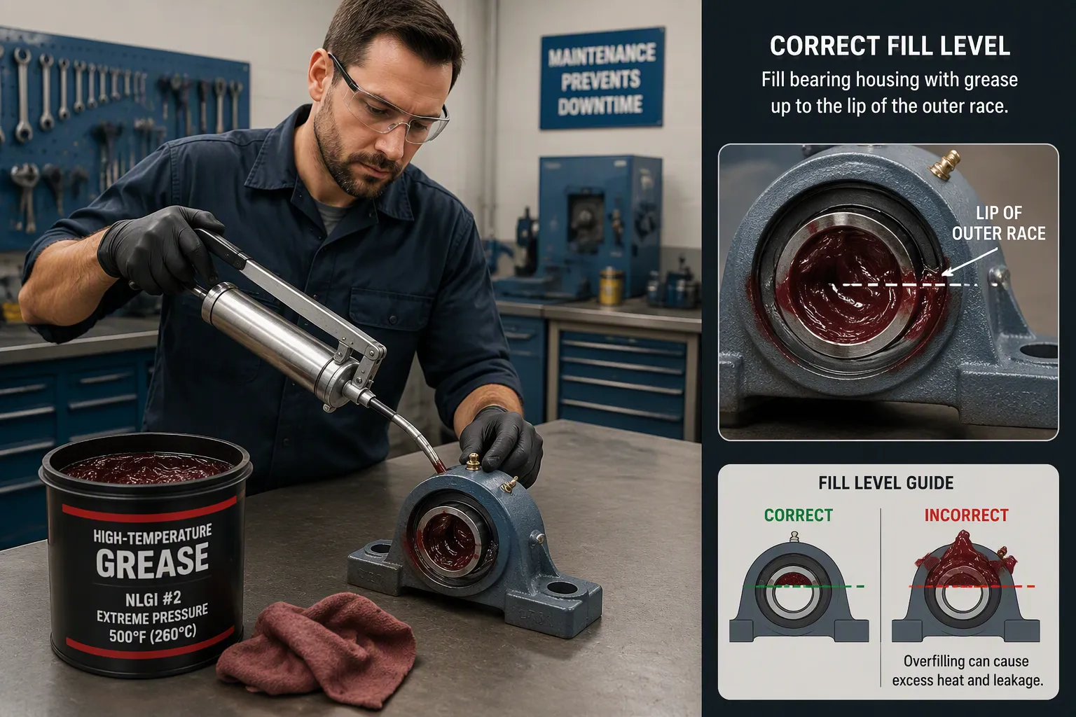 Best Practices for Applying and Maintaining High Temp Grease