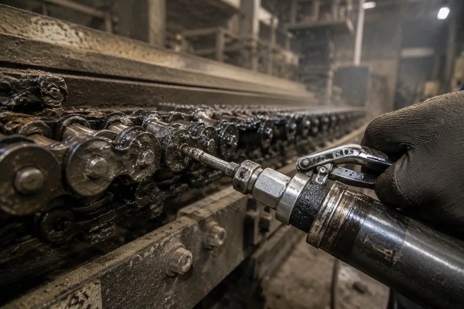 When to Choose Grease for Roller Chain Applications
