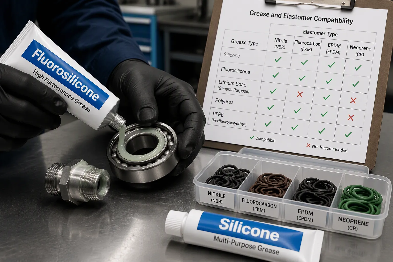 Silicone vs. Fluorosilicone: Lubricity and Compatibility