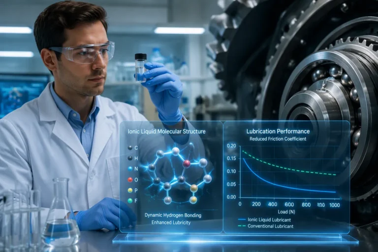 Découvrez comment les liquides ioniques transforment la lubrification en 2026