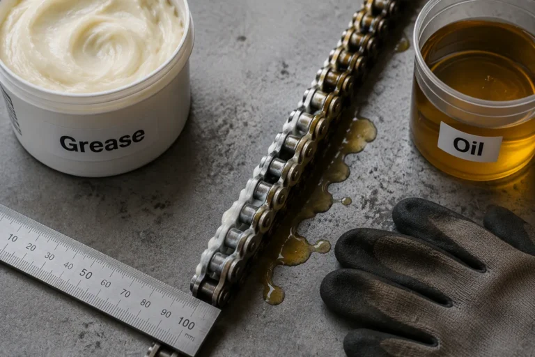 Grease or Oil for Roller Chains Which Is Better