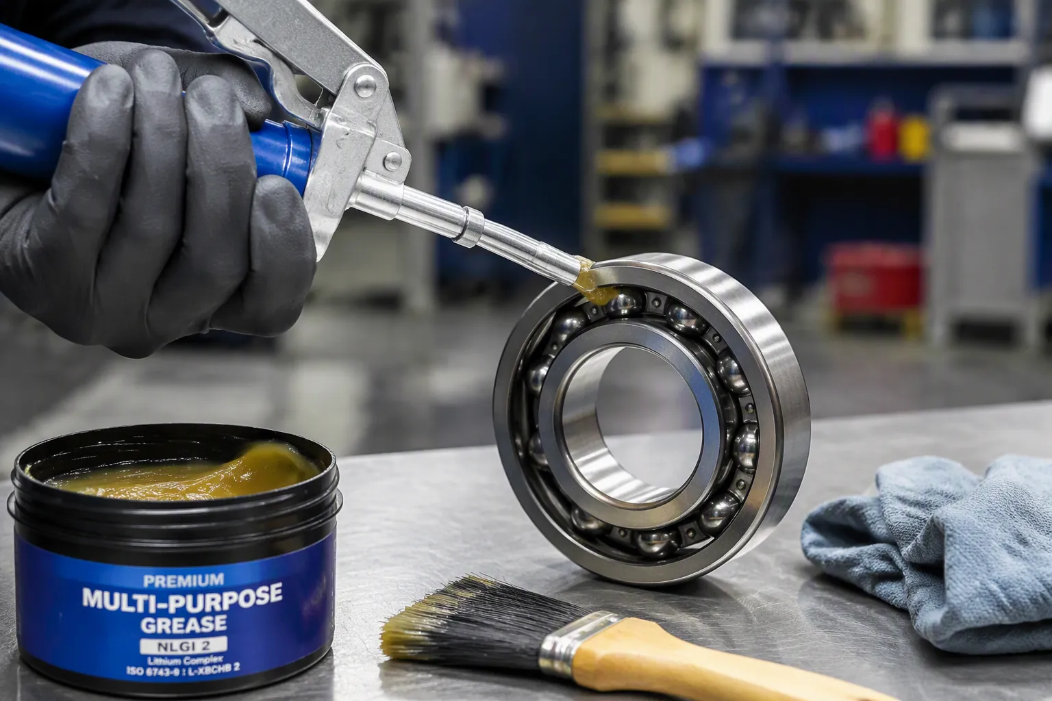 How to Apply Grease to Angular Contact Ball Bearings