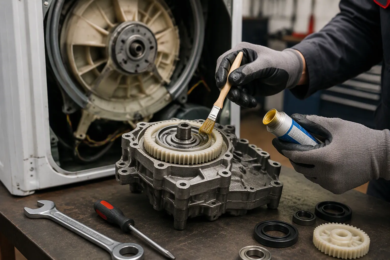 What Grease to Use for a Washing Machine Clutch Gearbox