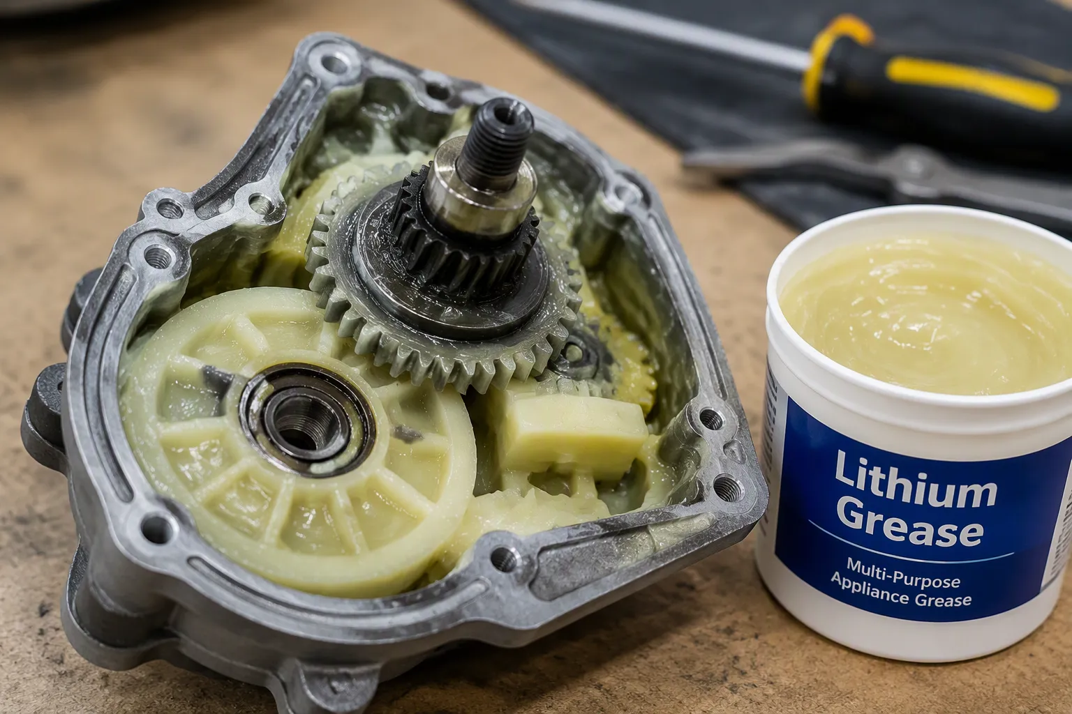 Washing Machine Clutch Gearbox Grease: Key Requirements